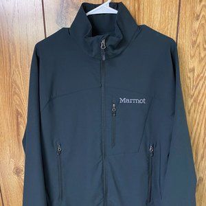 Marmot Men's Black Softshell Jacket Size Medium